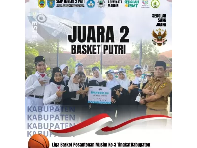 Juara 2 Basket Putri